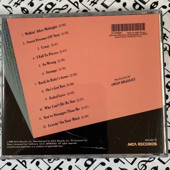 Patsy Kline CD. - Picture 2 of 10